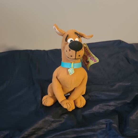 Toy Factory Scooby-Doo Cartoon Puppy Dog 9" Plush Soft Toy Stuffed Animal - Picture 1 of 9